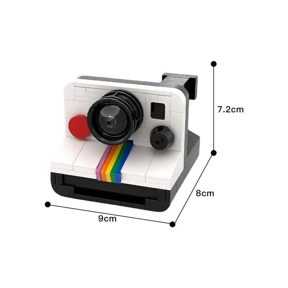516 particle DIY building blocks SY8001SX-70 camera building blocks educational boys and girls ornaments toysXJ241203