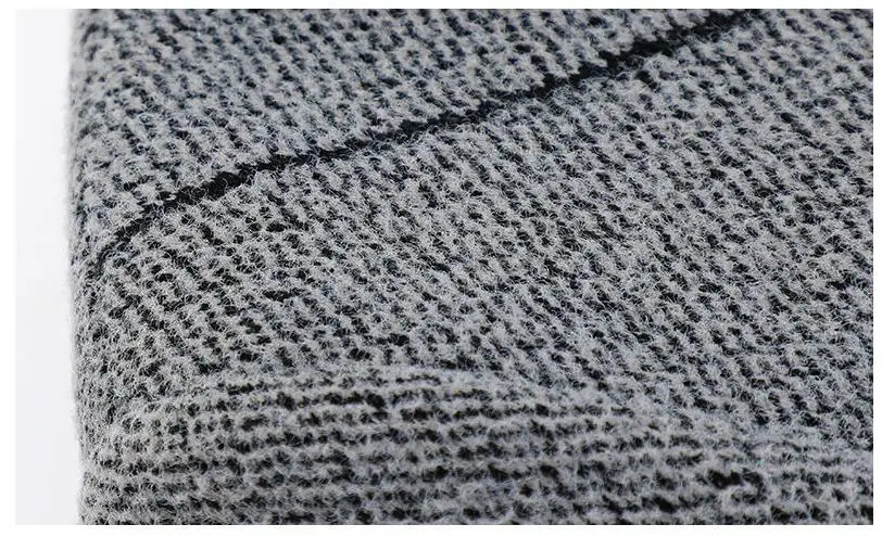 Autumn Men Standup Collar Wool Blends Trench Coats Business Casual Blazers Jackets Quality Man Thicker 4XL 241202