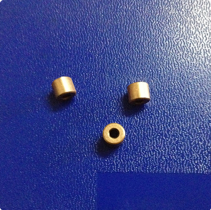 Powder Metallurgy Oil-Filled Bearing Made from Iron Copper Alloy - Dimensions: 2.3mm (ID) / 6mm (OD) / 5mm (H)