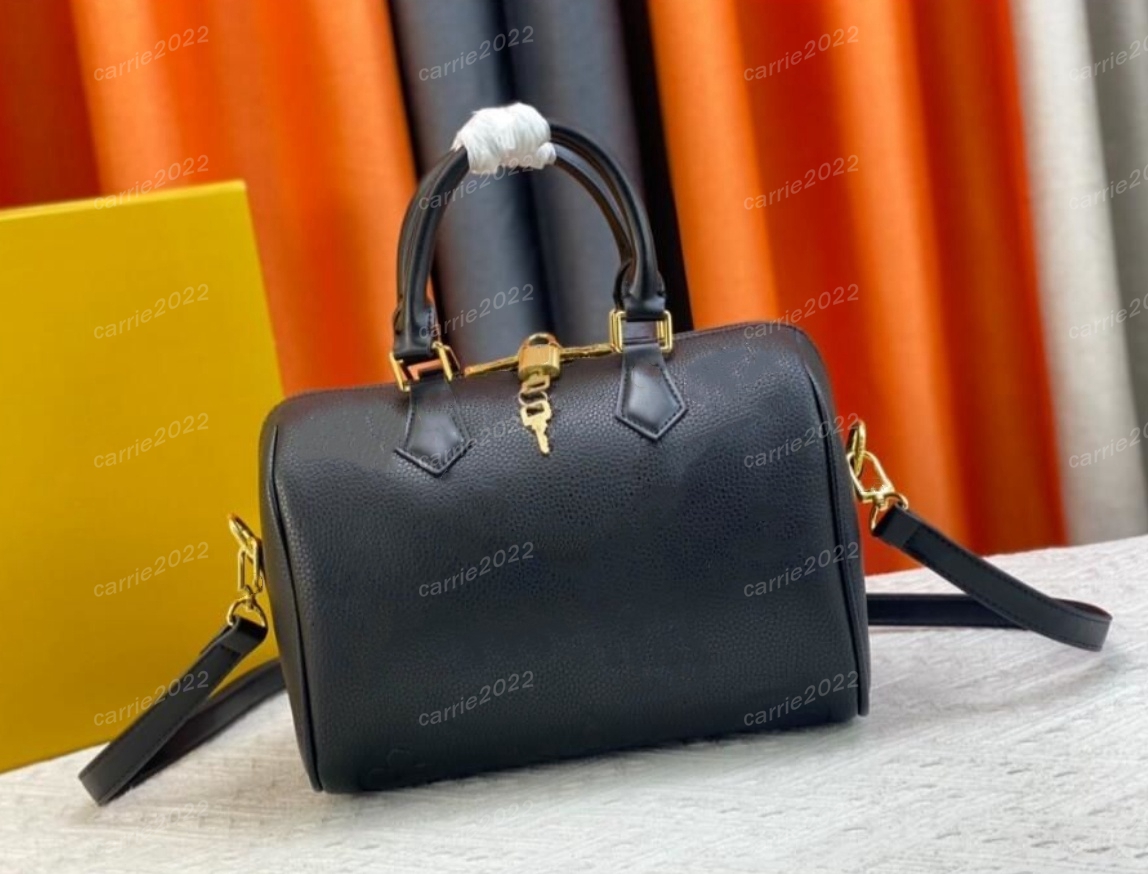 Leathers designer bags Speedys Pillow Bag Tote Bag handbag Luxury Crossbody Fashion Handle Handbags Old Flower Shoulder Bag Women Pillow messenger bag Black