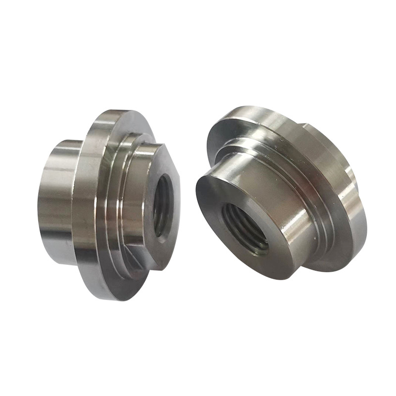 Automated Mechanical Components - Custom 304 Stainless Steel Nuts for Precision Machining