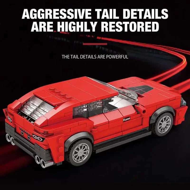 Free shipping Speed Champions Series Racing Sports Vehiclea Technique Car Supercar Building Blocks Set Bricks ic MOC Model Toys For Kids