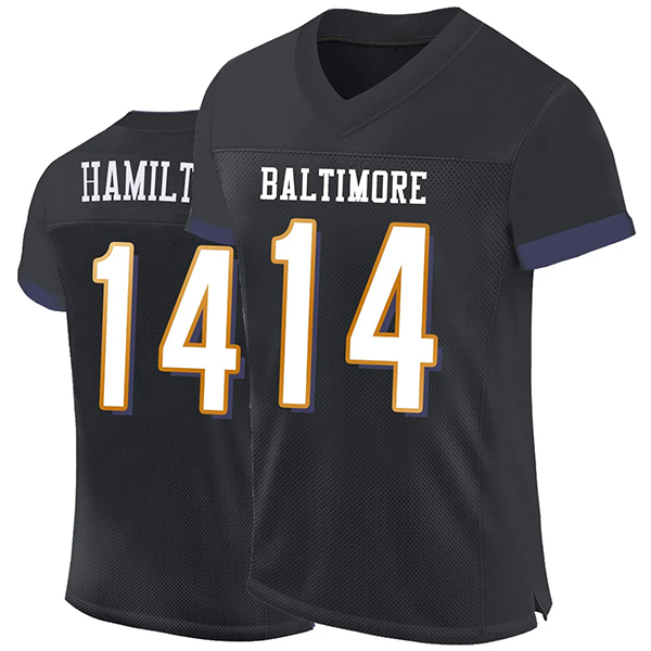 Custom 8 Jackson Football Jersey 22 Henry 4 Flowers 44 Humphrey 17 Johnson 9 Tucker 20 Reed 52 Lewis 98 Jones