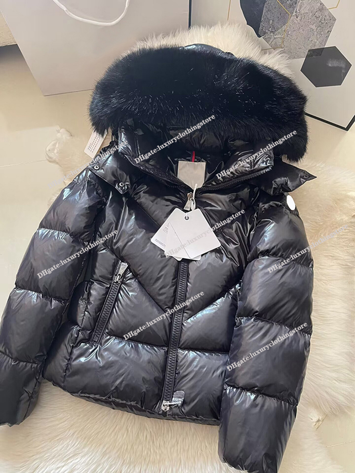 womens Winter coat momcler Jackets lady Designer Fur Outdoor Windbreaker woman winter jacket Outerwear Hooded Fourrure Manteau Down Jacket Coat Hiver Parka S M L XL