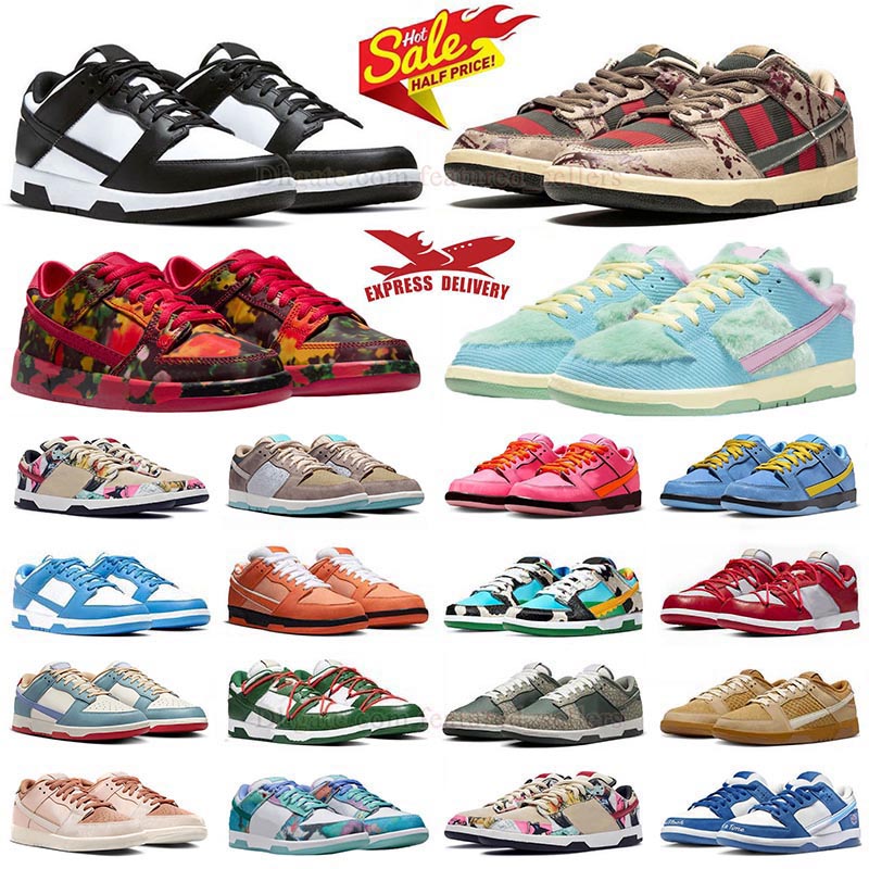 2025 New Pattern Running Shoes Low April Skateboards Freddy Krueger Visty Mens Womens Sneakers Wizards Chunky Futura Laboratories Jarritos dhgate Trainers Size 48
