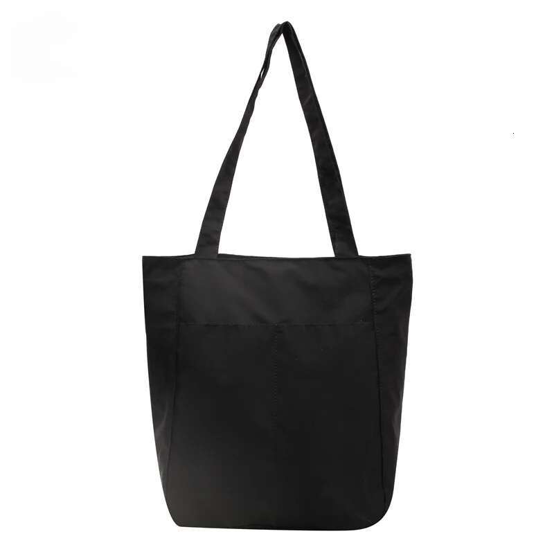 Waterproof Nylon Casual Shoulder Female Student Campus Handbag Niche Commuter Tote Large Bag