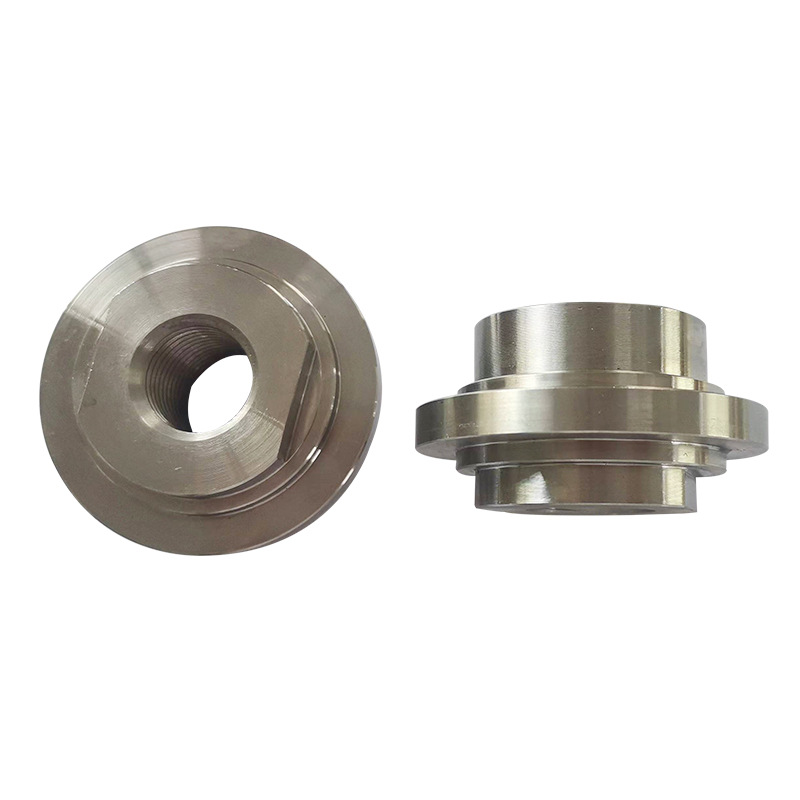 Automated Mechanical Components - Custom 304 Stainless Steel Nuts for Precision Machining