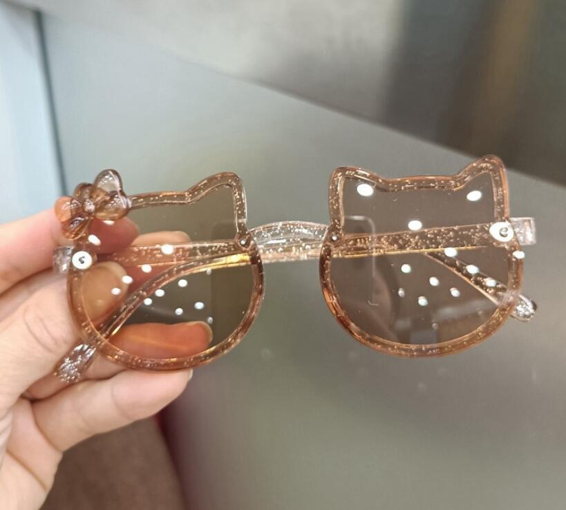 Children Cute Cartoon Sunglasses Child Girls Uv Glasses Birthday Gift for Kid 6Pcs/Set Z260305
