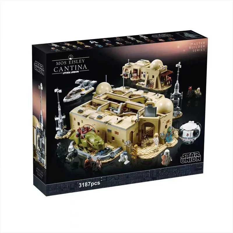 60016 Moc tavern cafeteria 75290 Building Blocks Bricks Educational Toys Birthday christmas Gifts BlockXJ241203