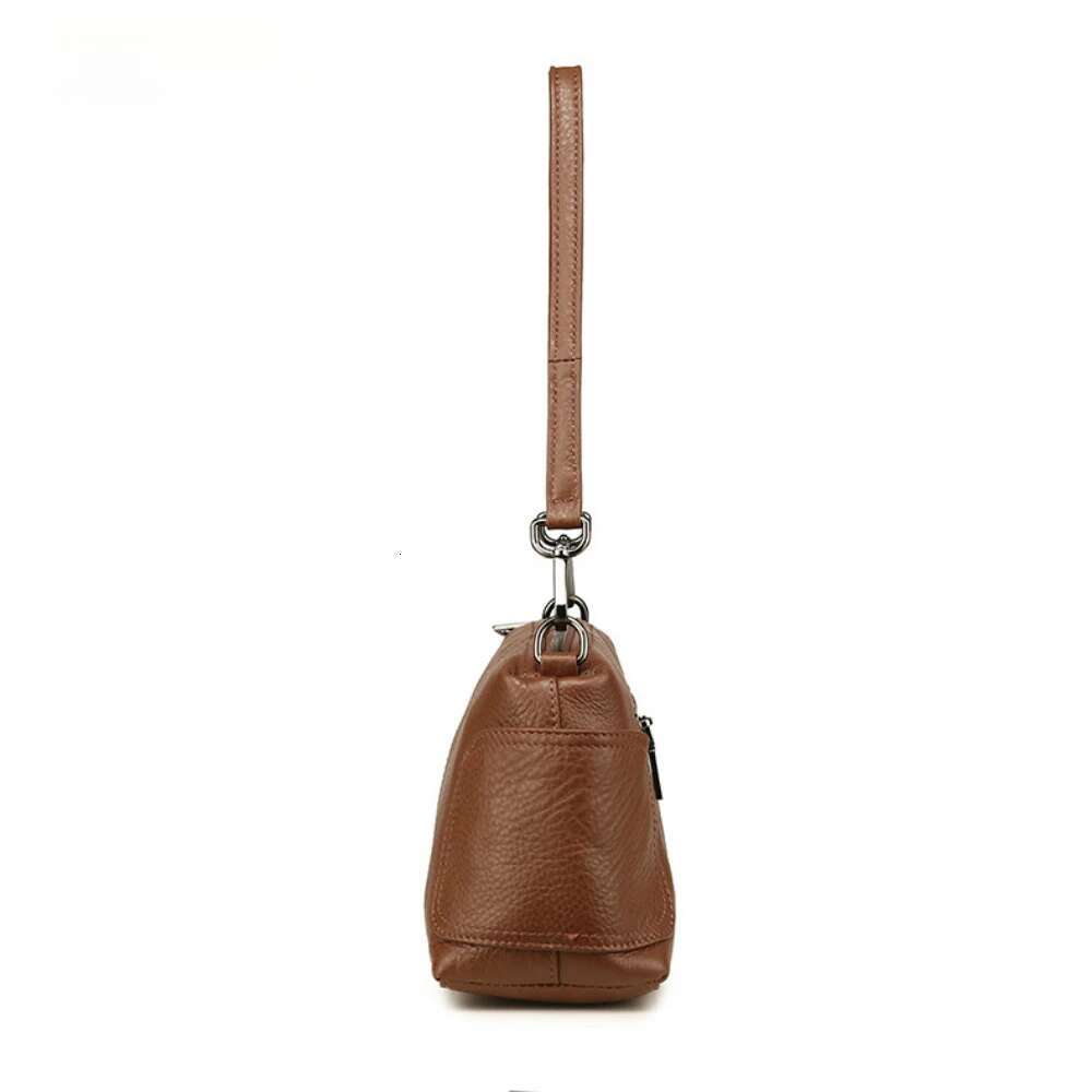 Motingsome Retro Crossbody Shoulder Bags Women Genuine Leather Cowhide Mini Tote Daily Handbag Madam Satchel New