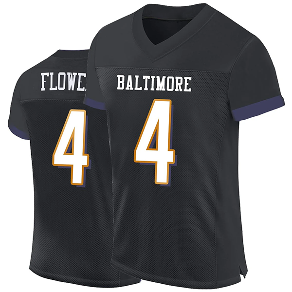 Custom 8 Jackson Football Jersey 22 Henry 4 Flowers 44 Humphrey 17 Johnson 9 Tucker 20 Reed 52 Lewis 98 Jones