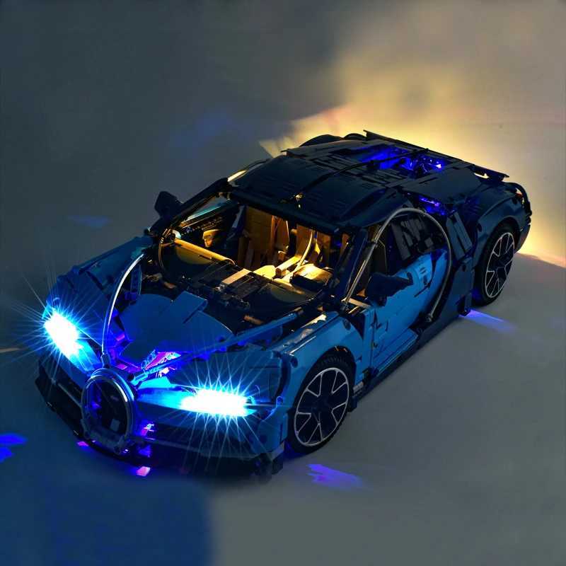 3599Pcs Building Blocks Set 90056 3388C High Tech Super Racing Car Bugattied Chirons Models 20086 42084XJ241203