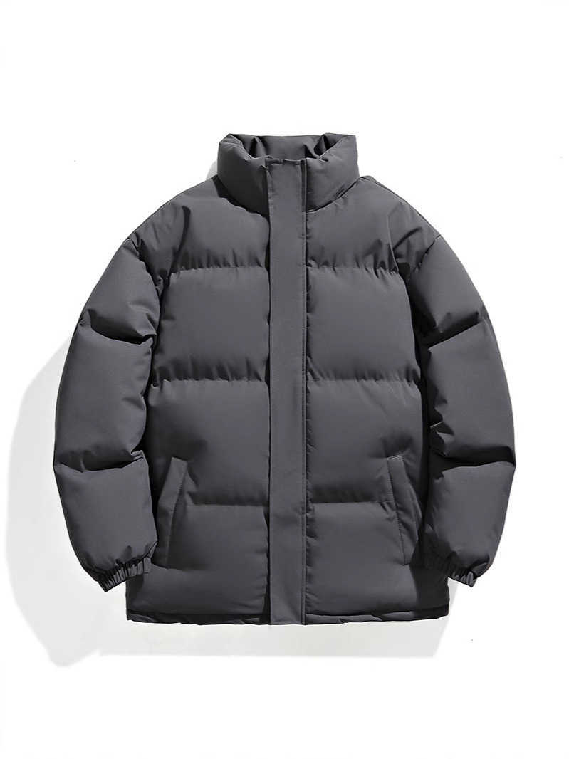 Mens winter hooded shiny down jacket mens casual white duck down jacket high-quality outdoor windproof thick warm down jacket W240923