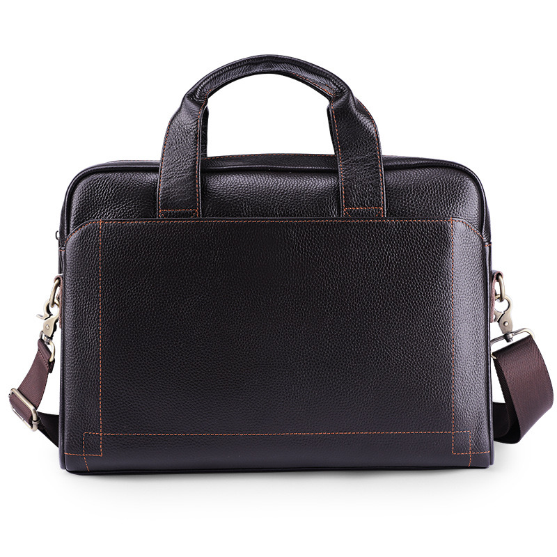 Free Shipping WESTAL Mens Genuine Leather Laptop Bag Briefcase Office Bags For Men Natural Portedocuments 5006 241019