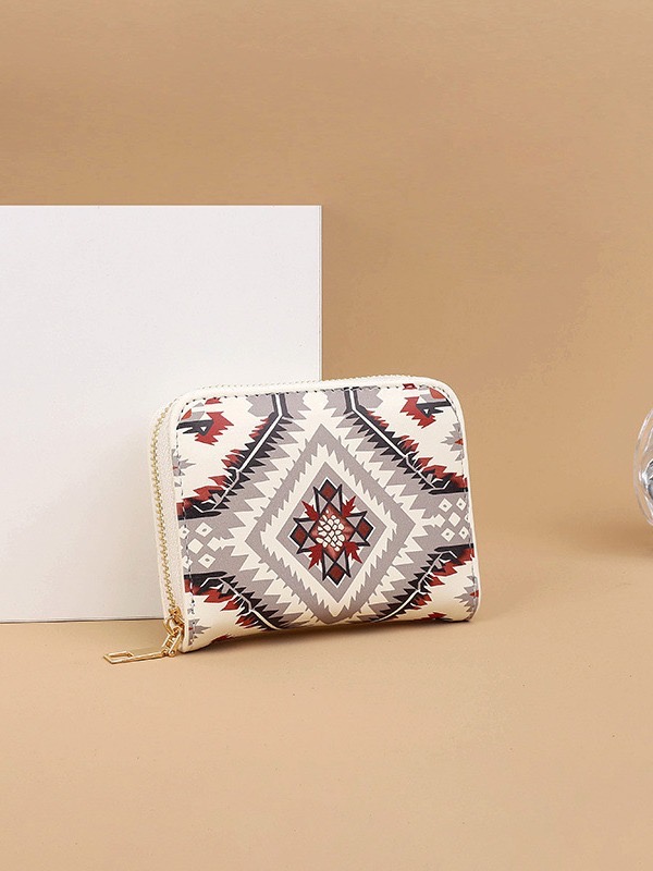 2025 new New Chinese style large capacity zippered handbag, fashionable and trendy wrist wallet, women's trend zhanyishengli