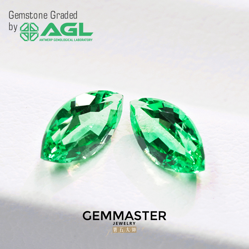 Marquise Lab Grown Emerald 1 carat 3 carat 5 carat Muzo Green Verdant Green Emerald VVS VS AGL certificate Lab Emerald wholesale