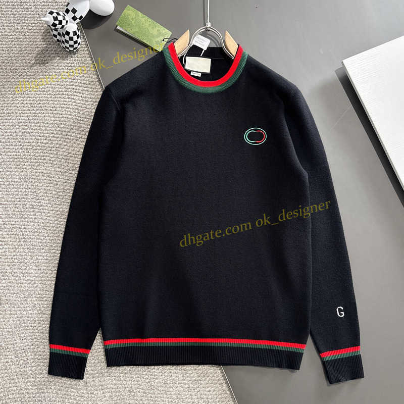 Men sweater Top designer autumn winter fashion brand knitted sweater with round neck and embroidered letters mens and womens warm and slim fit wool sweater