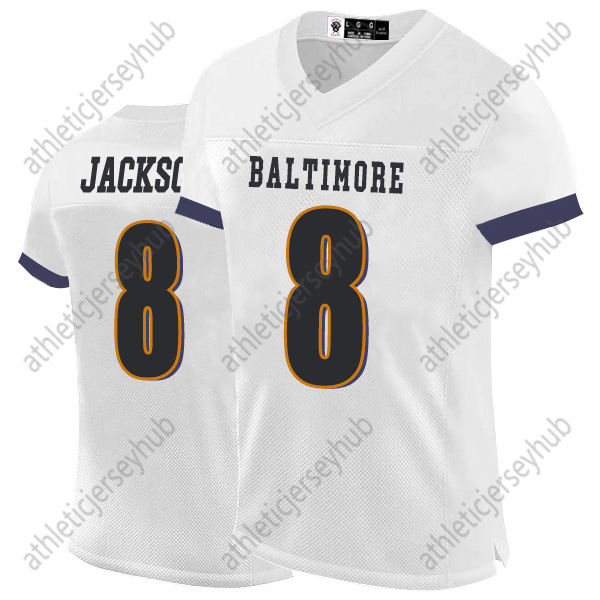 2024 22 Derrick Hernry Football Jersey 8 Lamar Jackcson 52 R.Lewis Mark Andrews JustinTucker Roquan Smith Isaiah Likely Men/Women/Youth Customized Jer
