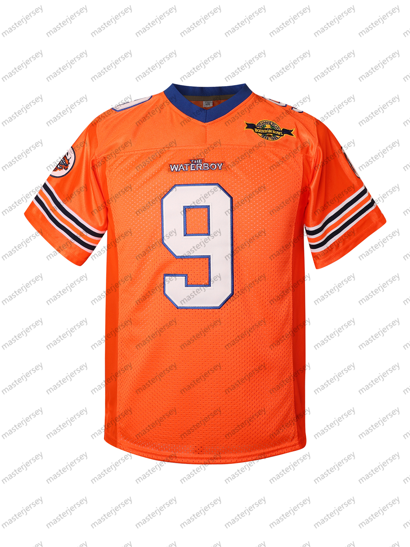 Youth/Kids #9 BOUCHER Orange Loose Breathable American Football Jerseys Embroidered for Sports, Fashion, Casual, Street In Stock Fast Shipping