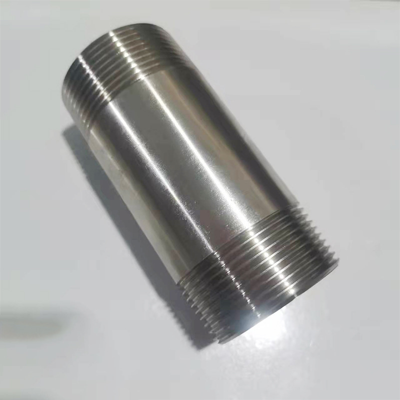 Sturdy 304 Stainless Steel Double End Threaded Extension Tube for Car Plumbing Connections