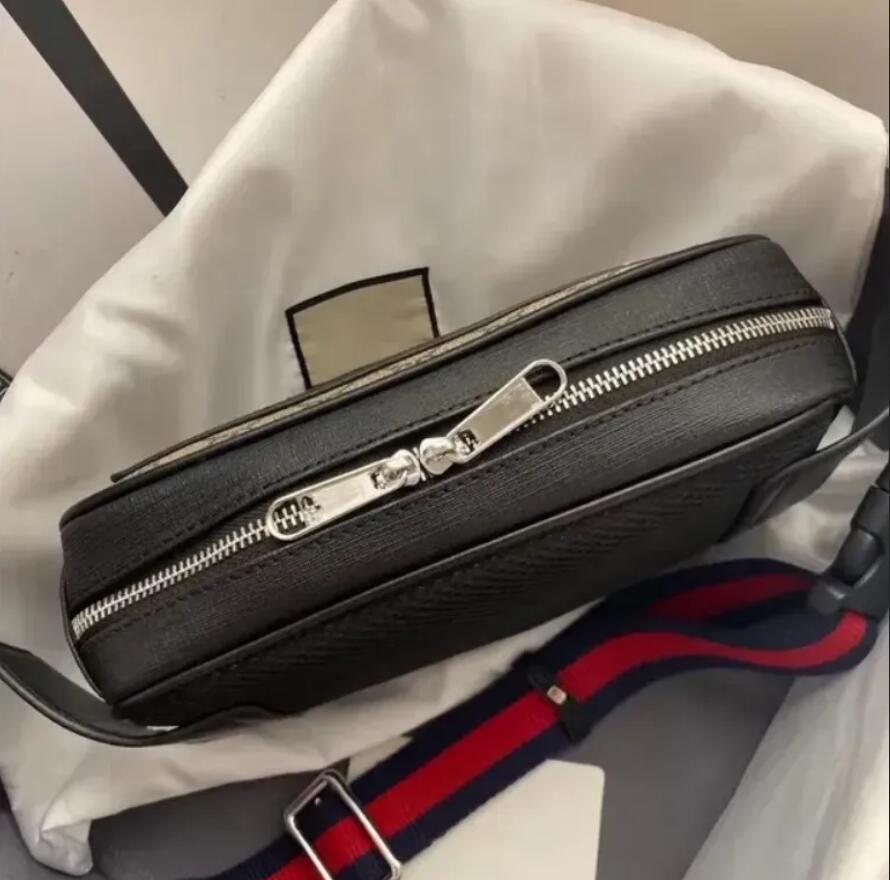 Bags Unisex Men Women Leather Sport Runner Fanny Pack Belly Waist Bum Bag Fiess Running Belt Jogging Pouch Back Grid G5193 A