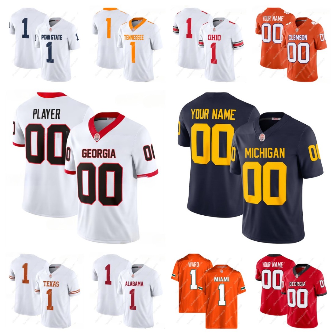 Customized Ohio Stitched football jersey Your Name Any Number for Men/Youth/Womens
