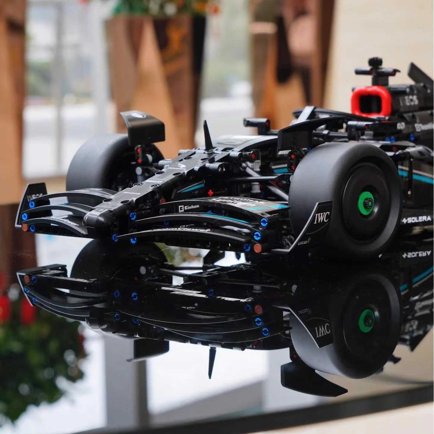 Technical AMG F1 Performance Race Car 42171 Building Blocks Authentically Detailed Build and Display Model for Home or Office F1XJ241203