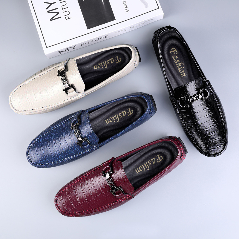 Designer 37~47 100% Calfskin Leather Dress 2023 Men's Fashion Moccasins Wedding Party Loafers Oxford Shoes for Men