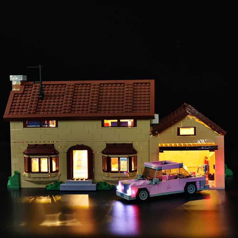 With Light House And Kwik MOC Display E Mart Building Blocks Bricks 16004 16005 Christmas Toy Gift Compatible 71006 71016XJ241203