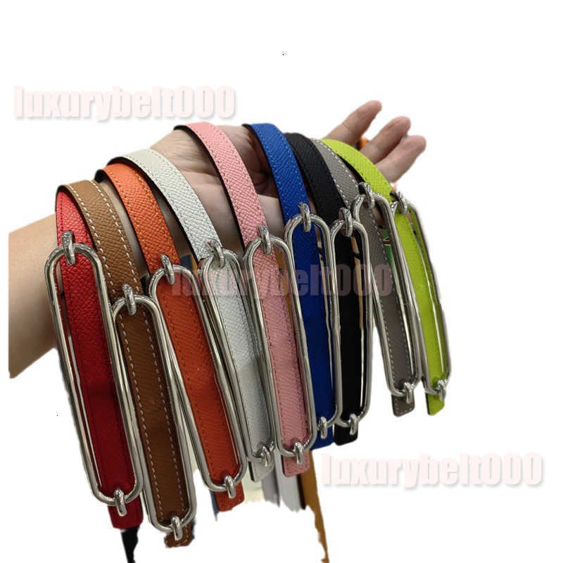 Belts Designer 1.3cm dual-purpose leather belt genuine leather women's pants belt high-end dress belt