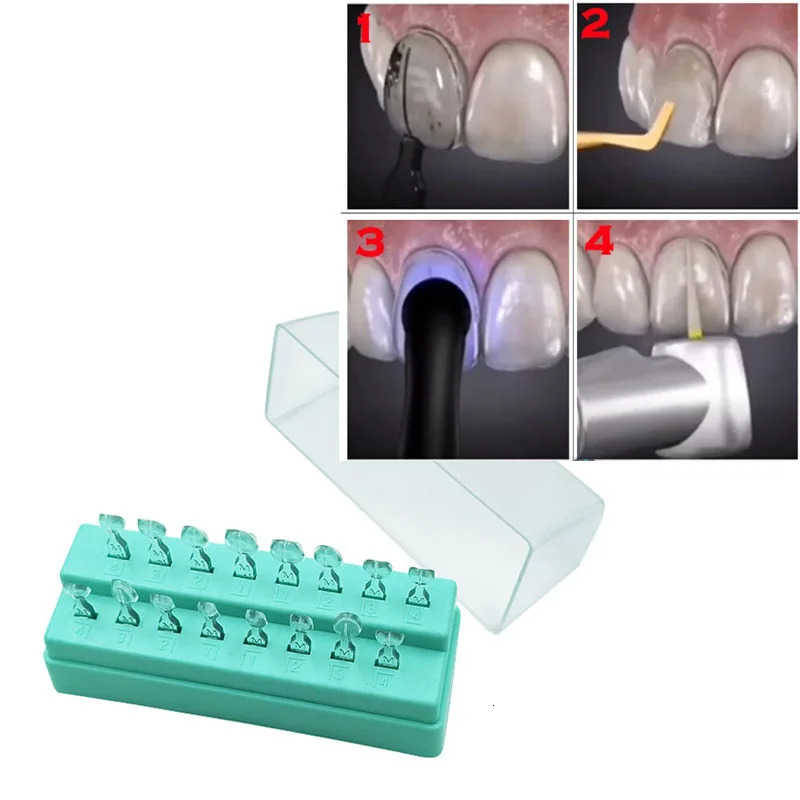 32 dental veneer molding kits composite resin molded porcelain veneers aesthetic composite front teeth whitening tools 241203