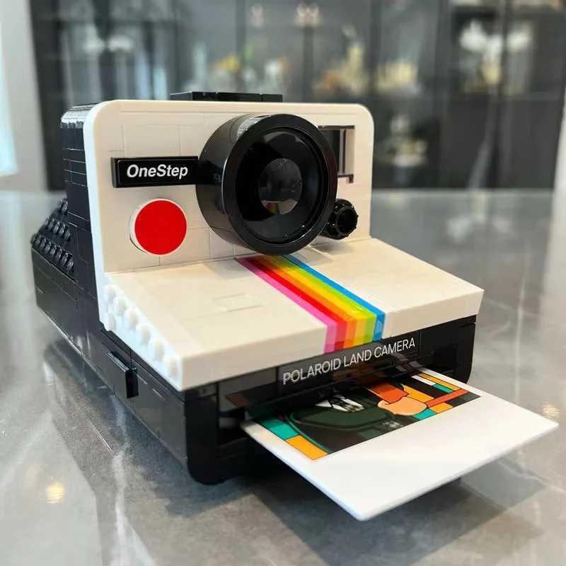 516 particle DIY building blocks SY8001SX-70 camera building blocks educational boys and girls ornaments toysXJ241203