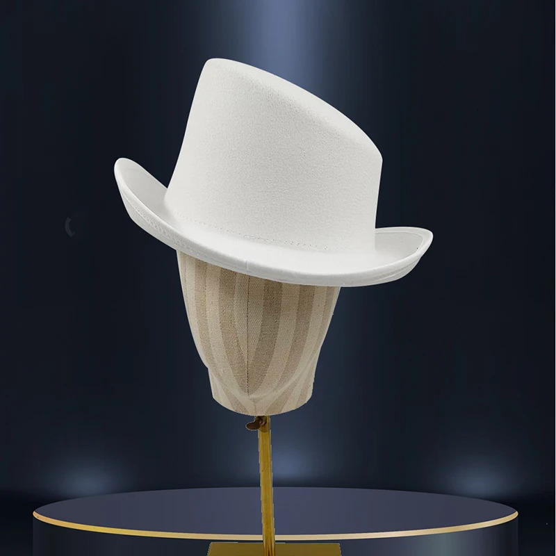 high-quality mens Fedora unisex gentleman dome hat role-playing derby bowling hat British shaped hat autumn magic hat 241203