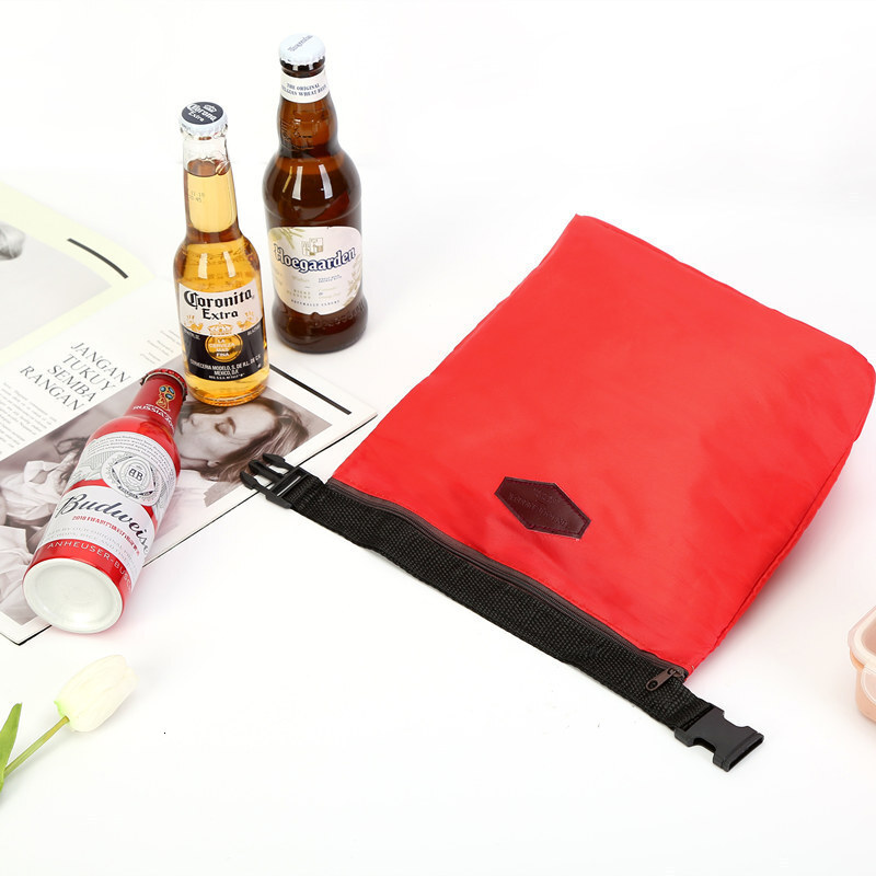 Portable Thermal Insulated Cooler Lunch Bag Outdoor Lunch Storage Bag Thermal Lunch Organizer Tote Bag For Work School Picnic