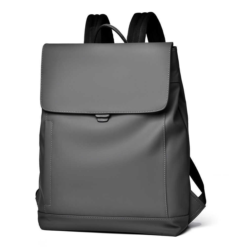 New Men's Backpack, Large Capacity Casual Backpack, Highend Sense, Flip Design, Simple Backpack 241204