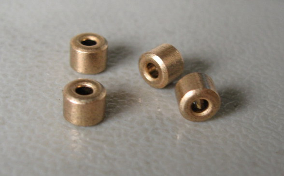 Powder Metallurgy Copper Base Oil Filling Bearing - ID 2mm OD 5mm L 4mm for Smooth Sliding