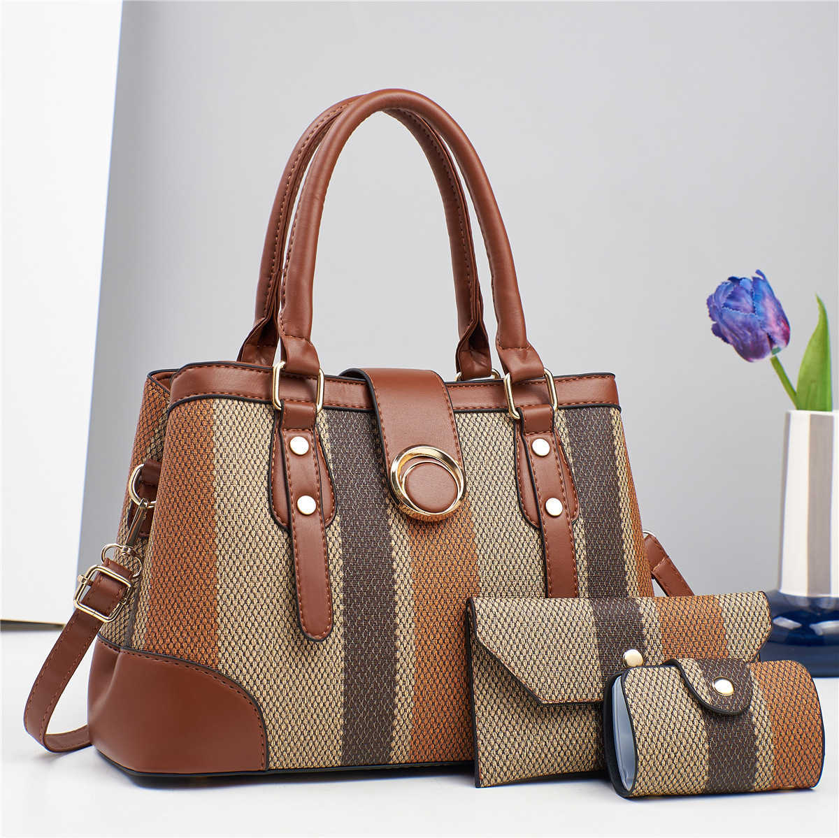 Autumn Large Capacity Handbag Fashion Versatile Women's Single Shoulder Crossbody Bag 241215