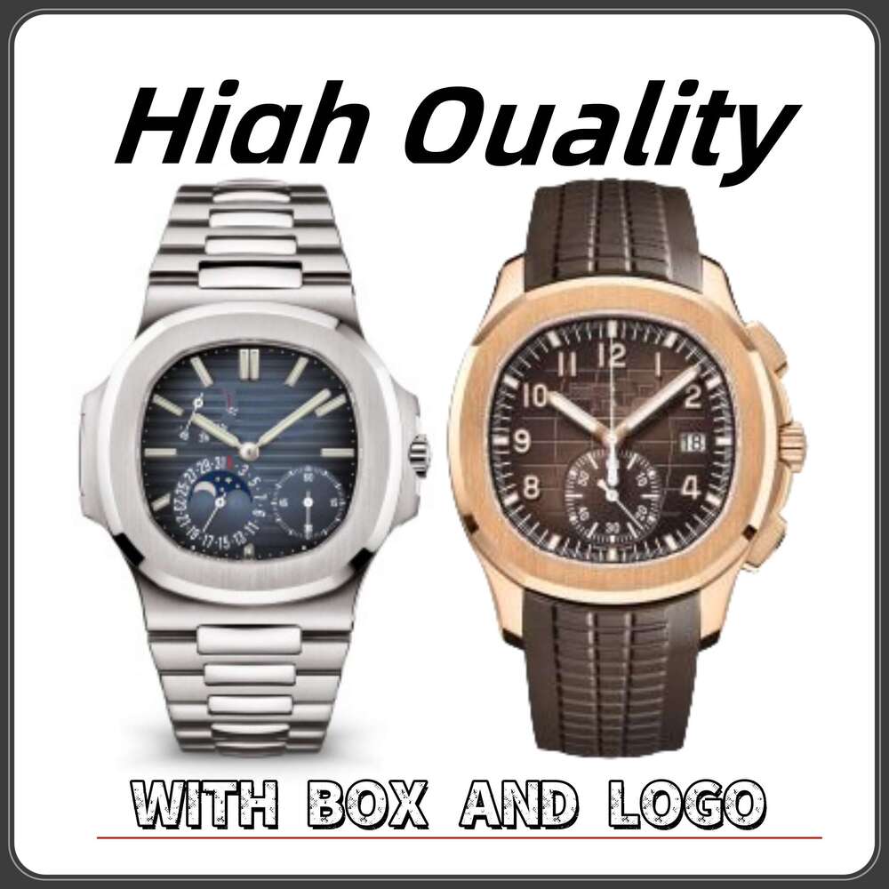 Patekedity Philipity Mens Watch Man Wrist Watch Full Stainless Steel Face Watch Designer Watcher With Box Chronograph Automatic Quartz Movement Patekes Philipes