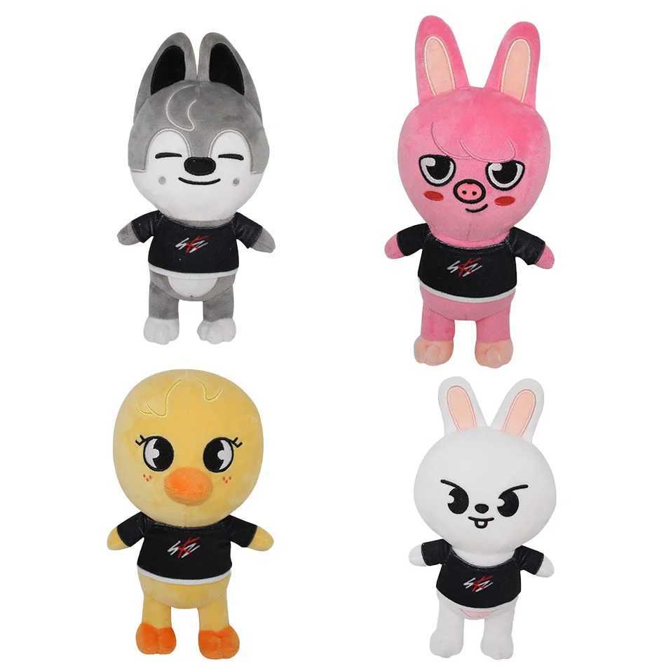 SKZOO Plush Toys 23cm Stray Kids Plush Wolf Chan Stuffed Animal Plushies Doll Kaii Companion for Kids Adults Fans GiftXJ241204
