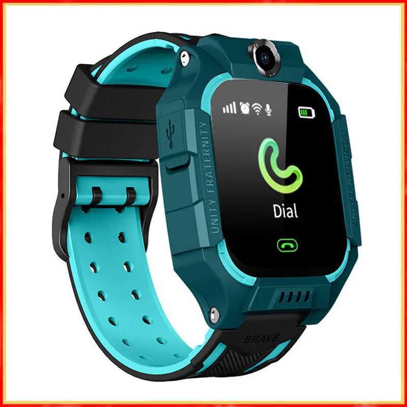 Childrens smartwatch GPS high-definition call voice information waterproof childrens smartwatch with SIM card SOS photo watch suitable for 3-12 years 