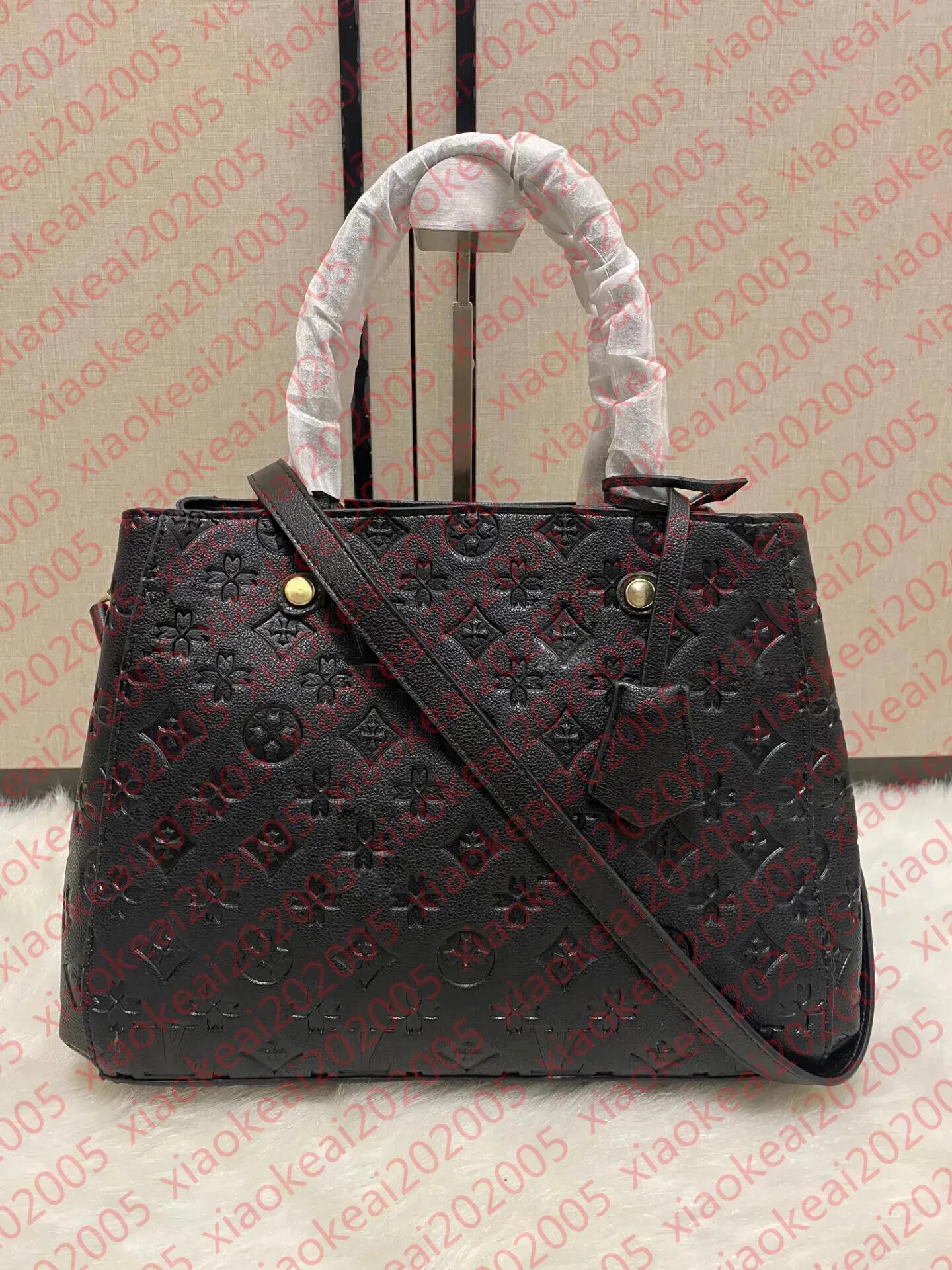 designers Handbags Purses MONTIGNE Bag high quality Women Tote Brand Letter Embossing Genuine Leather Shoulder Bags Purse Crossbody Bag a1
