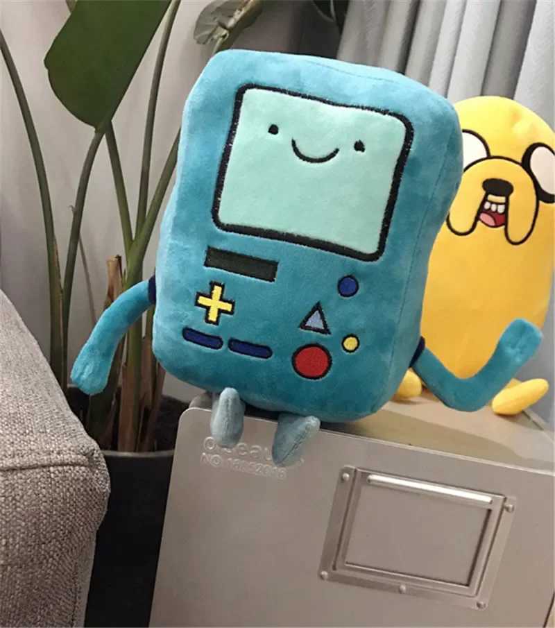 28-42cm Finn Jake BMO Soft Stuffed Animal Dolls Creative Adventure Time Plush Toys Stuffed Dolls Kids GiftsXJ241204