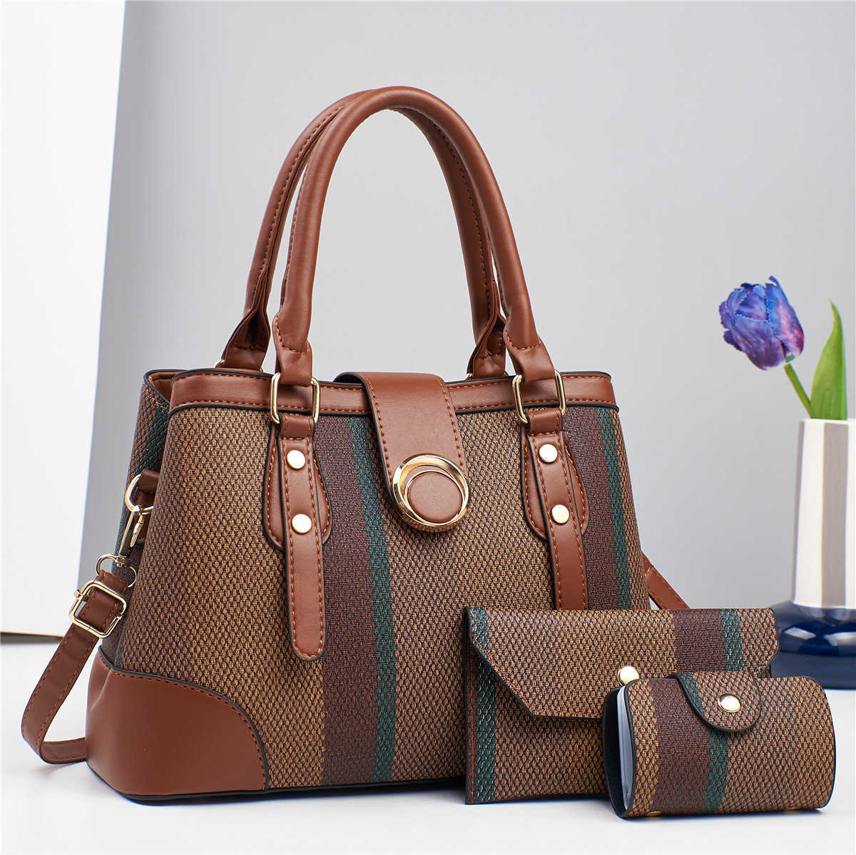 Autumn Large Capacity Handbag Fashion Versatile Women's Single Shoulder Crossbody Bag 241215