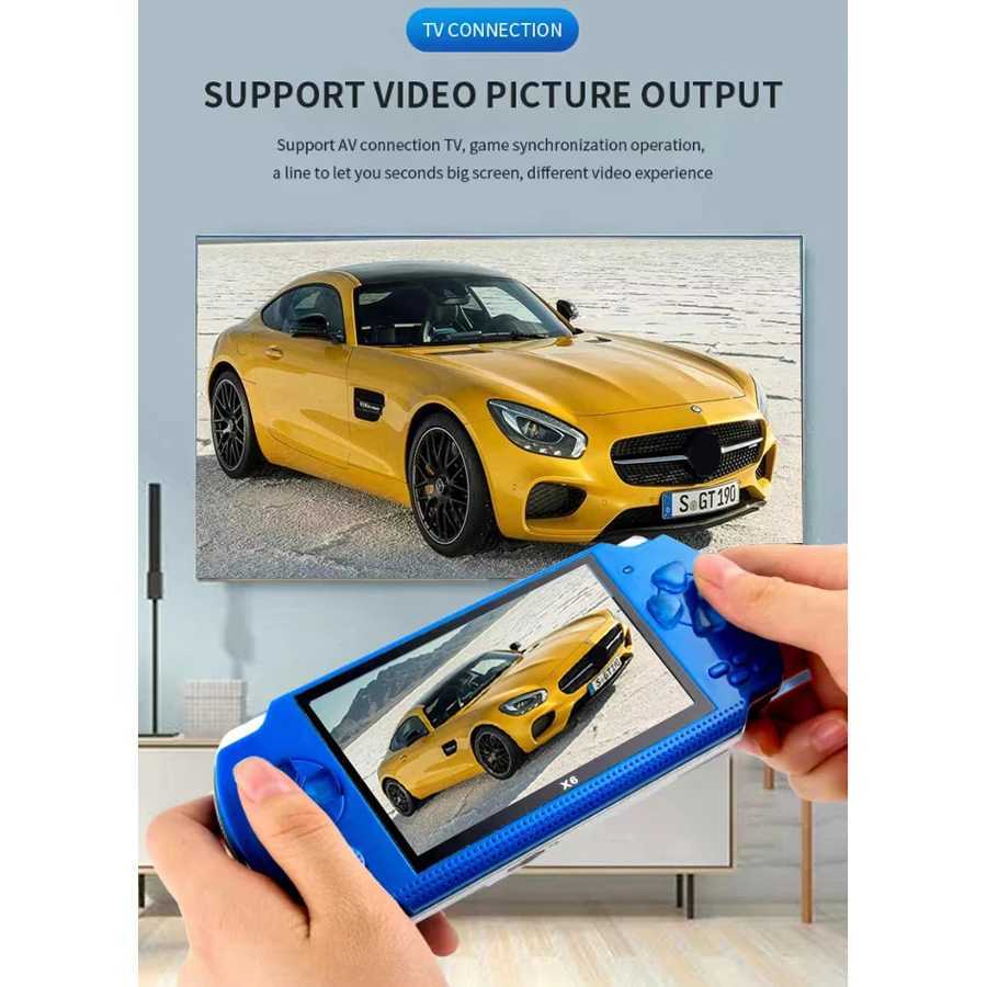 Handheld Portable Retro Video Game Console Videogame Arcade Player for Children Mini Machine Emulator Retrogame Gaming StationXJ241204