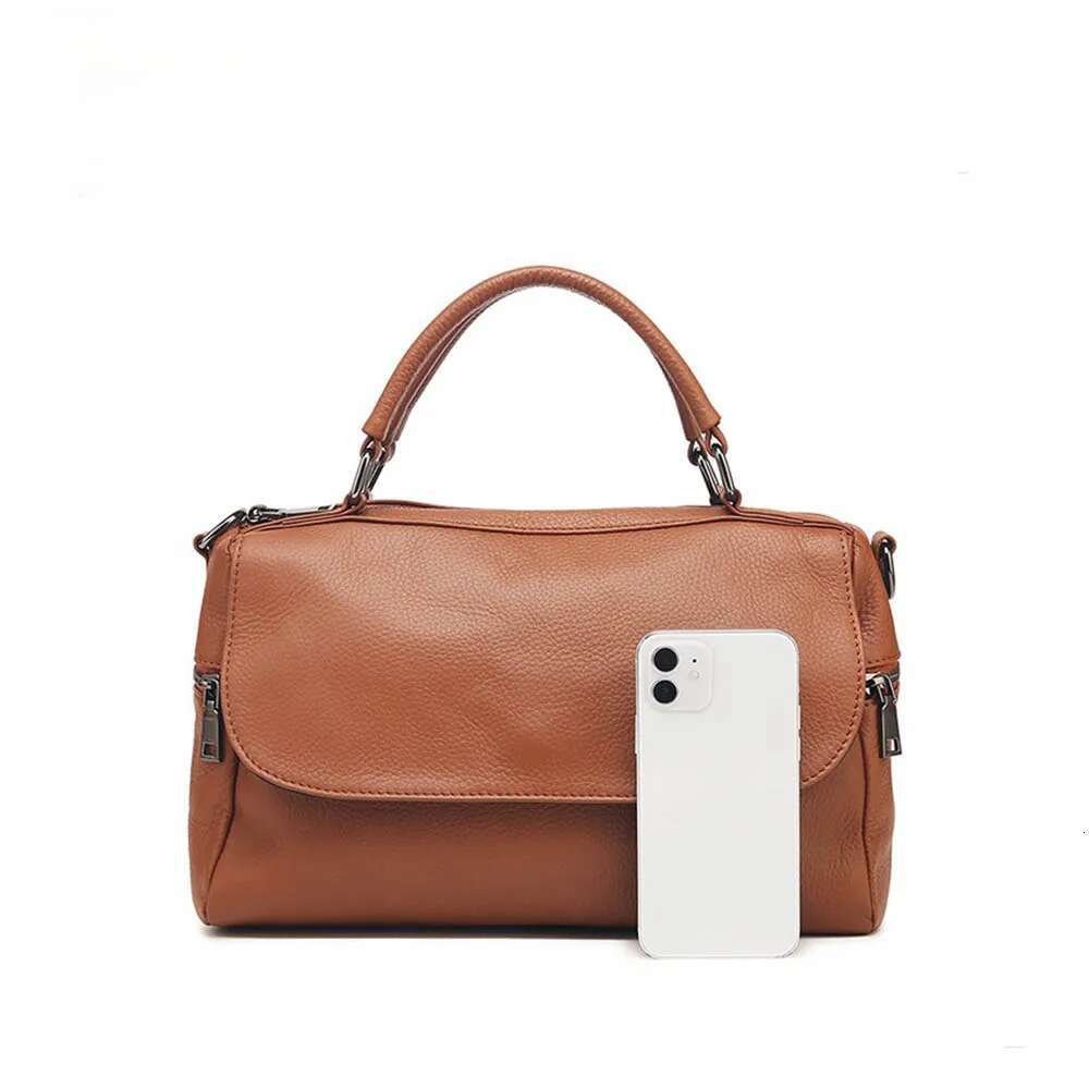 Shoulder bag, crossbody bag, women's genuine leather, crossbody leather, casual handbag, fashionable women's handbag, daily wallet