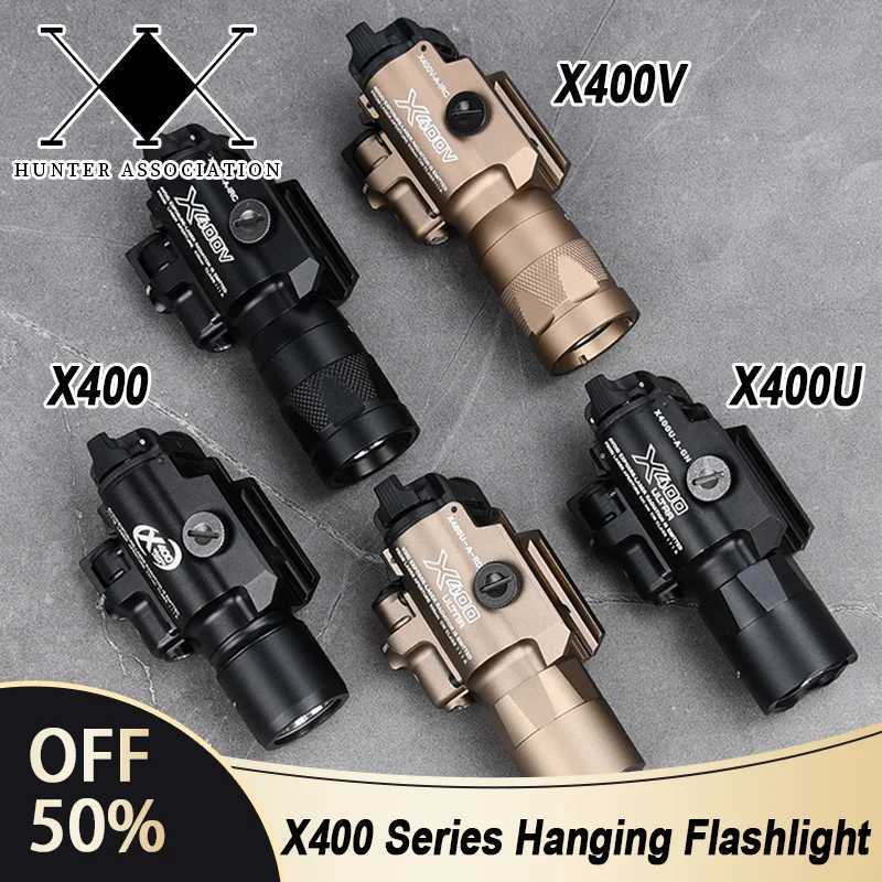 WADSN X400 series hanging laser flash LED strobe for tactical air gun reconnaissance weapon pistol hunting light X400V X400UW241204