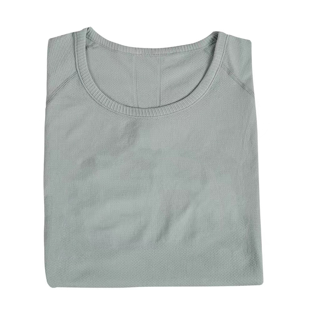 Align 2.0 Yoga short sleeve long sleeves Solid Color Nude Sports Shaping Waist Tight Fiess Loose Jogging Sportswear Women's High Quality 2025 new