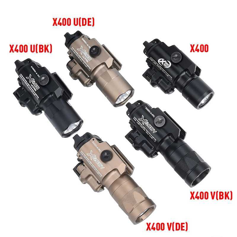 WADSN X400 Series Hanging Laser Flashlight LED Strobe For Tactical Airsoft Scout Weapon Pistol Gun Hunting Light X400V X400UW241227