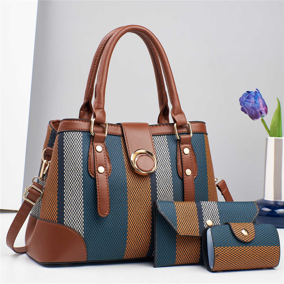Autumn Large Capacity Handbag Fashion Versatile Women's Single Shoulder Crossbody Bag 241215