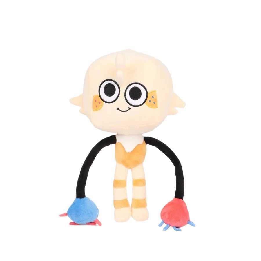 New Dandys World Plush Cute Dandy World Scrap Stuffed Horror Game Goob Pebble Plushie Soft Pillow Doll Children Gifts Doll BirXJ241204
